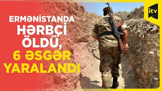 Ermənistanda tank hərbi avtomobillə toqquşdu: hərbçi öldü