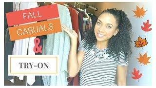 Casual Fall Haul & TRY-ON