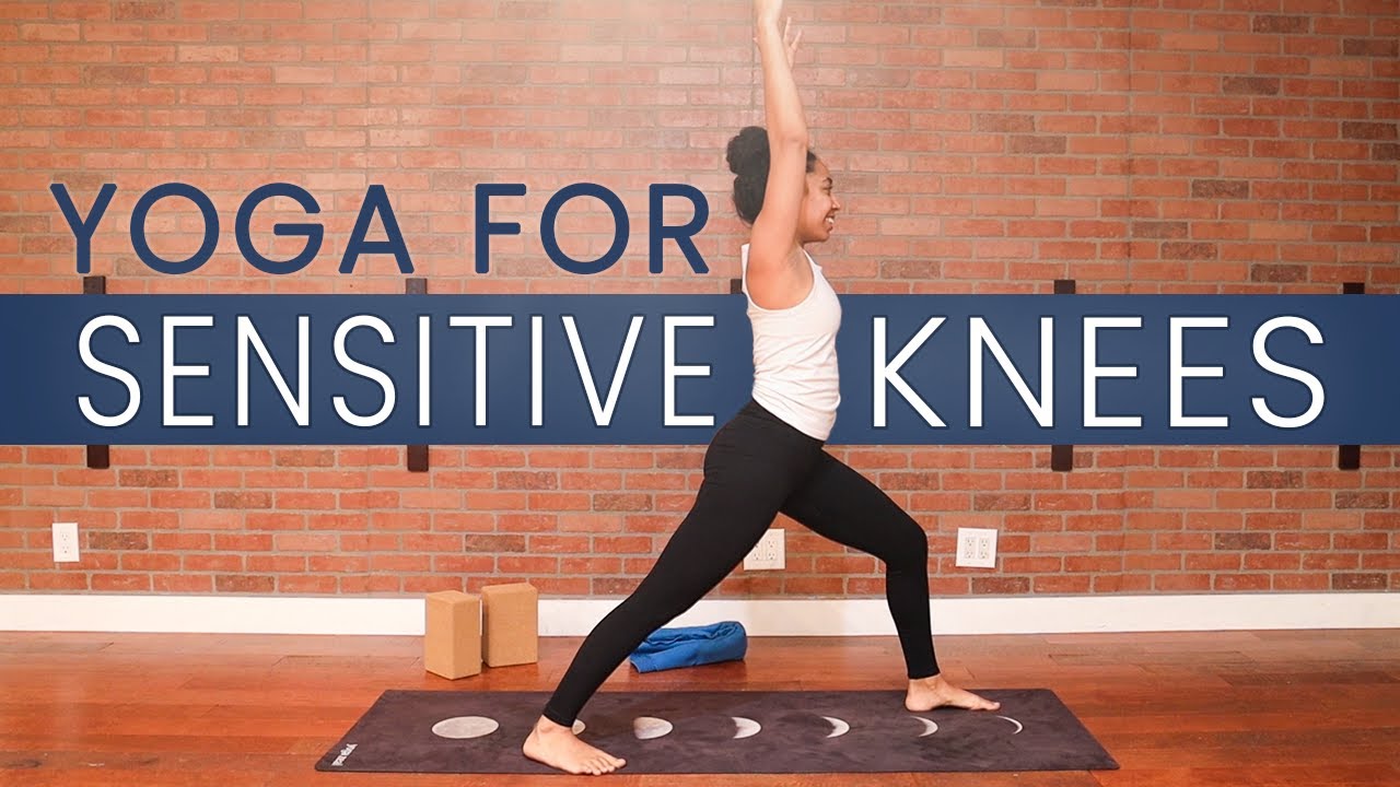 YOGA FOR SENSITIVE KNEES Hatha Yoga for Bad Knees KneeFriendly
