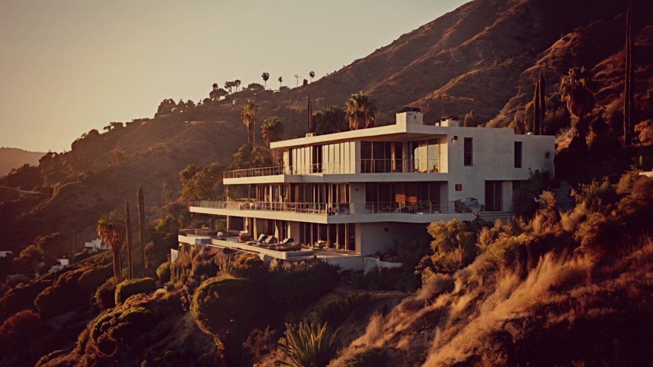 Призраки дома Карла Уэзерса, Голливудские холмы