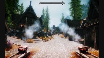 Skyrim - Realistic Graphics Whiterun ( all maxed+ mods )