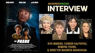 Rita Moreno, Connor Kalpopsis, Ramona Young, and director Maureen Bharoocha Discuss 'The Prank'