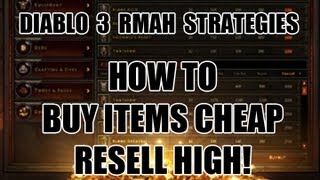 Diablo 3 RMAH Guide: Buy Items Cheap, Resell High!
