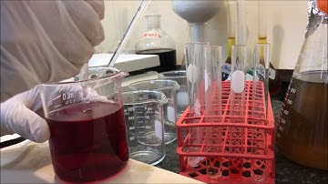 Anthocyanin extract fom Rose Petals as an Acid Base Indicator