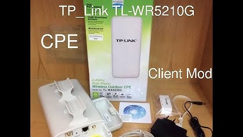 TP_Link 5210 Client Mode Configuration | TL WA5210g configuration & installation