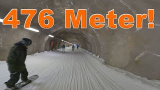 Longest ski tunnel in the world - Silvretta Montafon