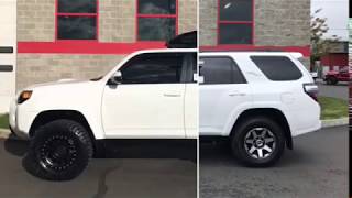 Before/after of a 2020 4runner trd off road build we just finished
with our parker extreme team. sheet: • 3x2 revtek lift kit bfg km3
tires method ...