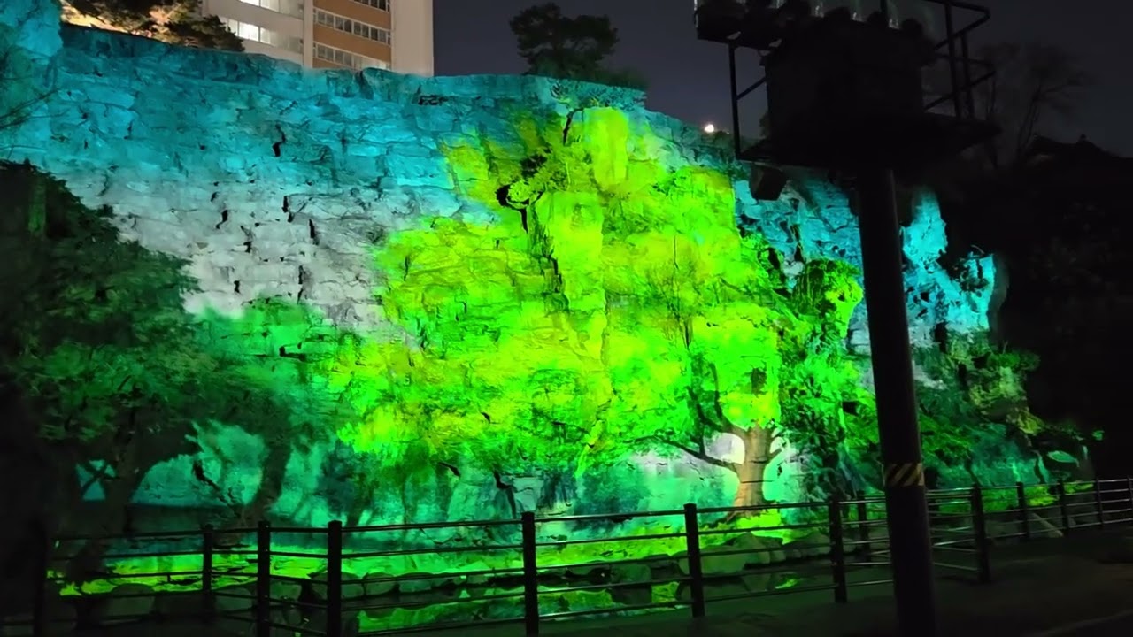 동촌 폭포의 겨울? 초봄?