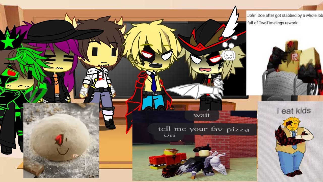 Forsaken React to Meme John Doe Part 2 ||