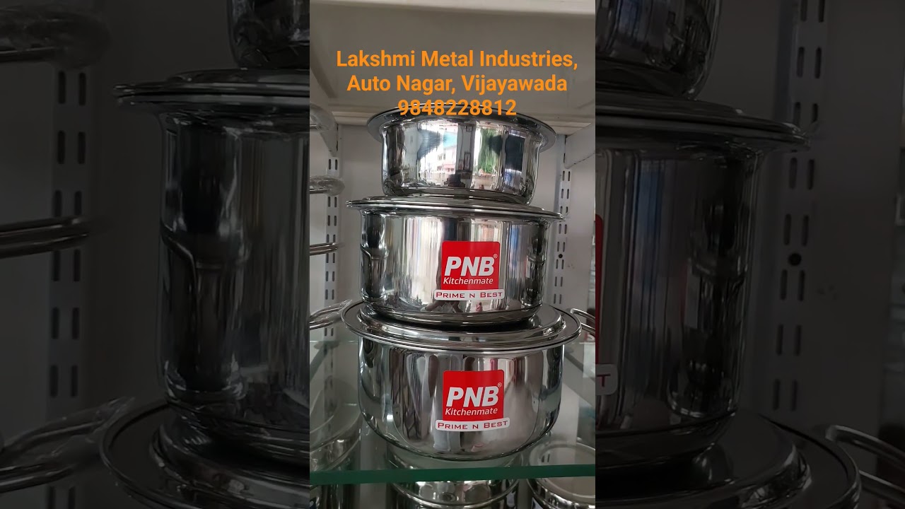 Lakshmi Metal Industries, Auto Nagar, Vijayawada # Stainless Steel Utensils