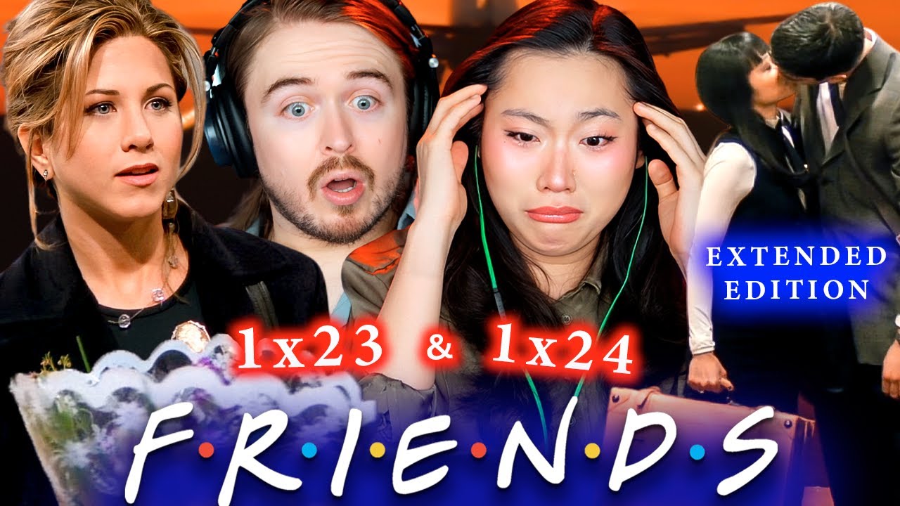 **THE END!!** Friends Season 1 Episodes 23 & 24 Reaction: FIRST TIME WATCHING