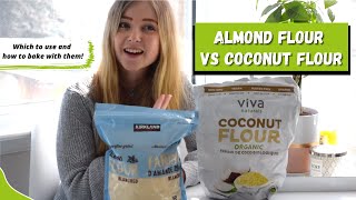 Almond Flour vs Coconut Flour For Keto Baking | How To Bake With Almond Flour and Coconut Flour Coconut Flour Vs Almond Flour