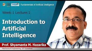 Lec 01: Introduction to AI
