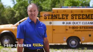 STANLEY STEEMER  NEGATIVE PRESSURE AIR DUCT CLEANING