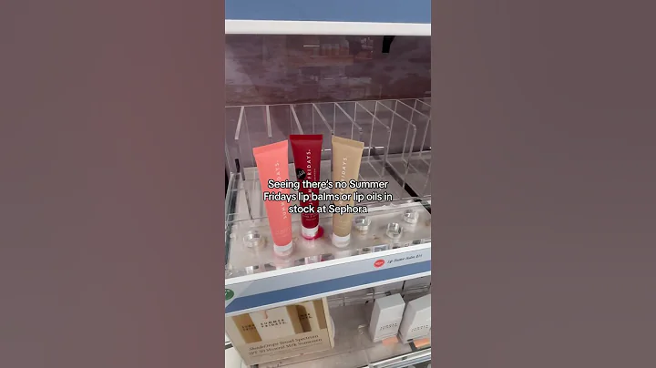 SEPHORA IS HIDING THE SUMMER FRIDAYS LIP BALMS 😱