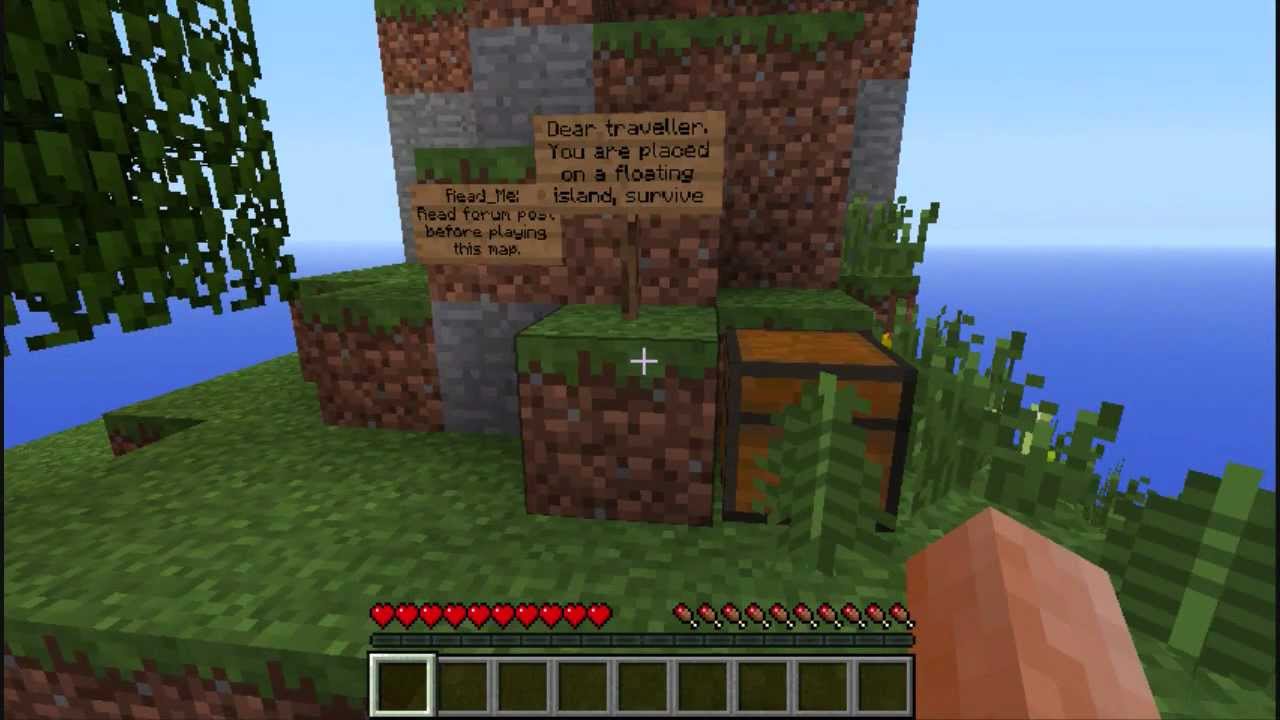 NorCraft - Floating Island Ep. 1 - Collecting Recources