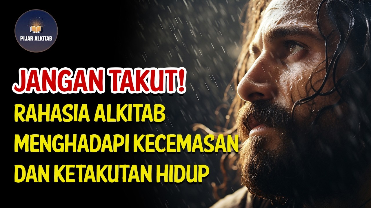 JANGAN TAKUT! Rahasia Alkitab Menghadapi Kecemasan dan Ketakutan Hidup