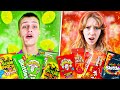 EATING Spicy Vs Sour Foods!