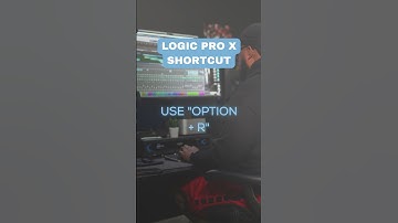 The fastest way to create new midi regions in Logic Pro X