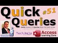 Microsoft Access Quick Queries #51: Cannot Open Database Created with Previous Version