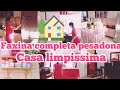 🔴FAXINA COMPLETA PESADONA/CASA LIMPÍSSIMA E ORGANIZADA #faxinacompleta#faxinapesada#donadecasa