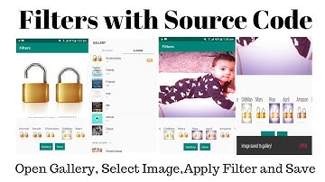 Photo filter app | 3 | How to make image editor app in android Studio