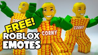 10 FREE COOL ROBLOX EMOTES YOU CAN GET NOW!