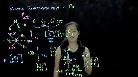 L3B Matrix Example - C3v