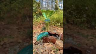 Survival Skills Mom Shows How to Make Soap and Water hand clin #Skills #camping #useful