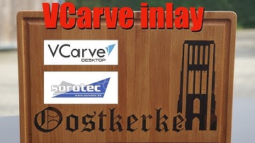 Deep inlay with Vectric VCarve and SOROTEC BL CNC -- Full process