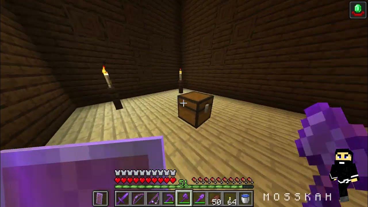 Woodland Mansion Secret Room The Clean Chest Room Minecraft YouTube