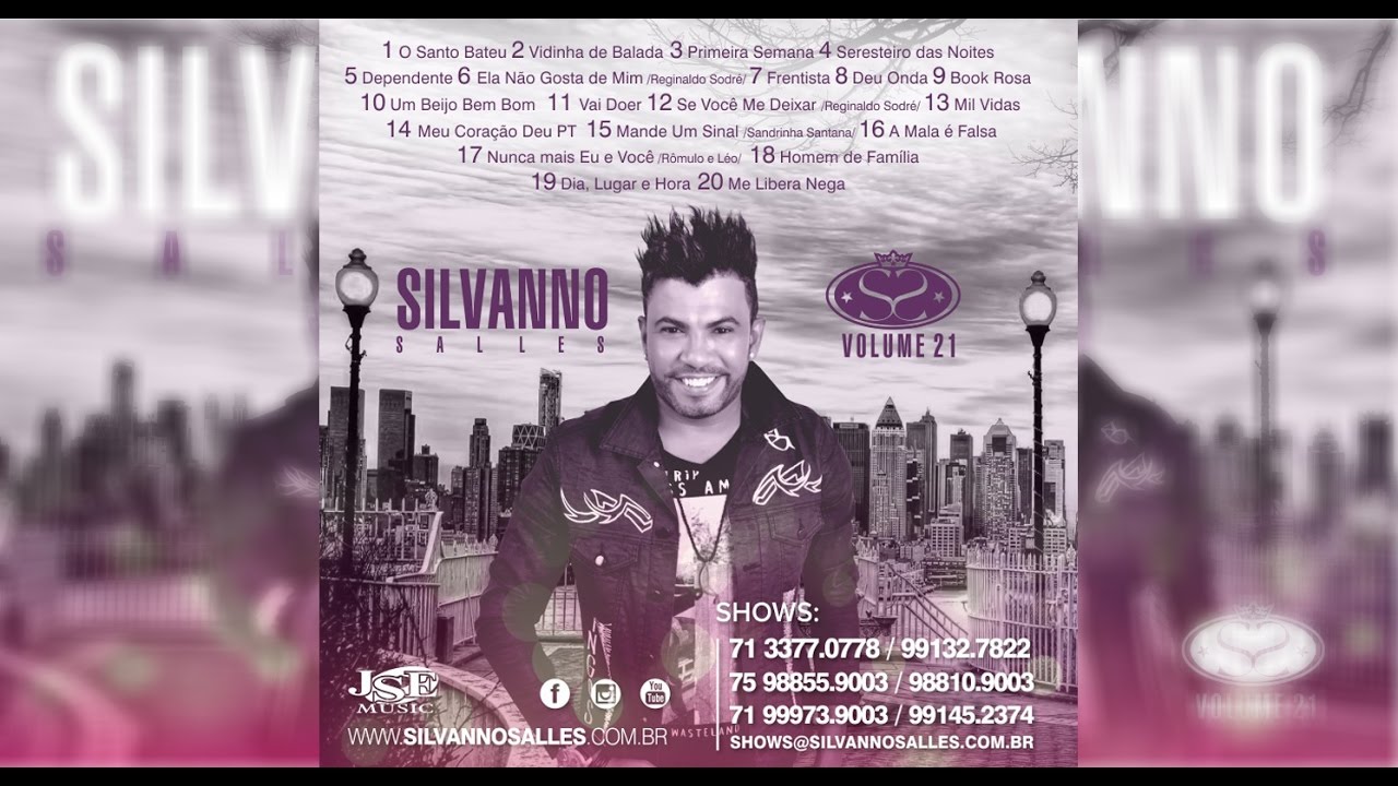 SILVANNO SALLES 2017 - CD COMPLETO VOL. 21