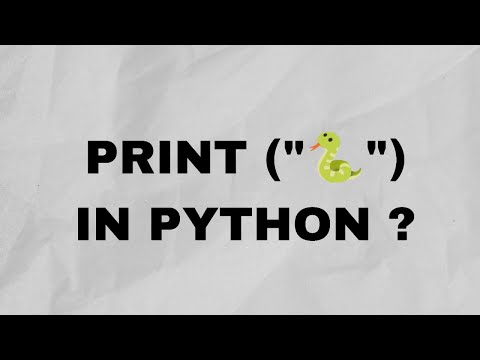 How to show output in Python | Print in Python