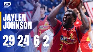 Johnson FLEXES HIS VET MOVES for Rain or Shine | PBA SEASON 50 COMMISSIONER’S CUP | HIGHLIGHTS