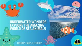 "🌊 Sea Animals | Sea Animals for Toddlers | English Educational Kids Video | Learn Vocabulary 🌊"