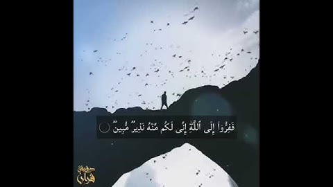 القران الكريم  صوت خاشع