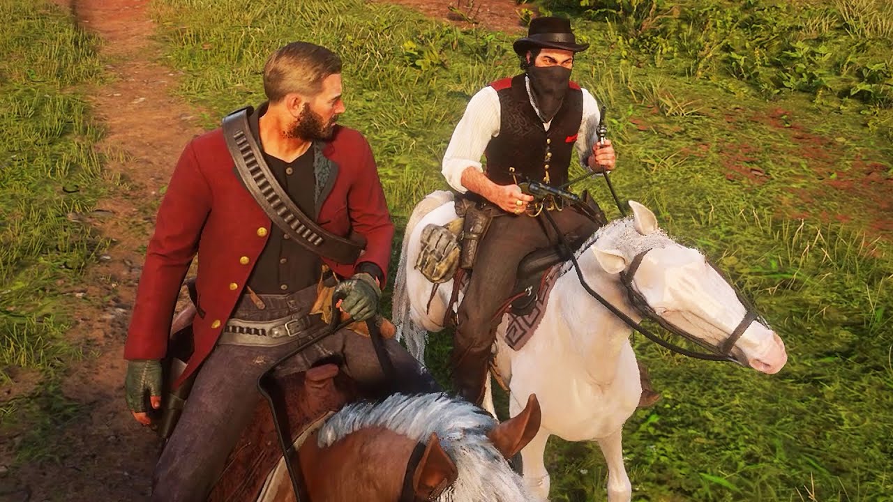 RDR2 secret dialogue - Arthur doesn't trust Dutch - YouTube