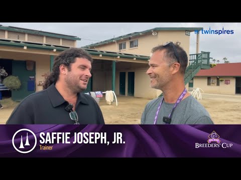 Trainer Saffie Joseph on BC Contenders White Abarrio, Haulin Ice & Be Your Best Thumbnail
