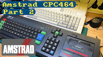 🇬🇧 Amstrad CPC464: Part 2 (Keyboard clean & power LED change) [TCE #0075]