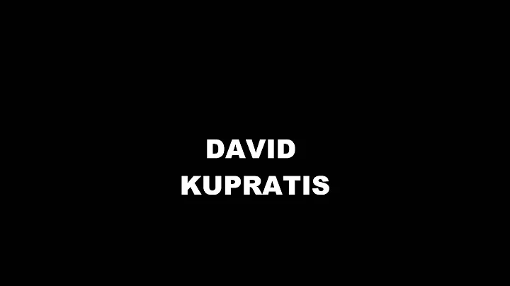 DAVID KUPRATIS BIO
