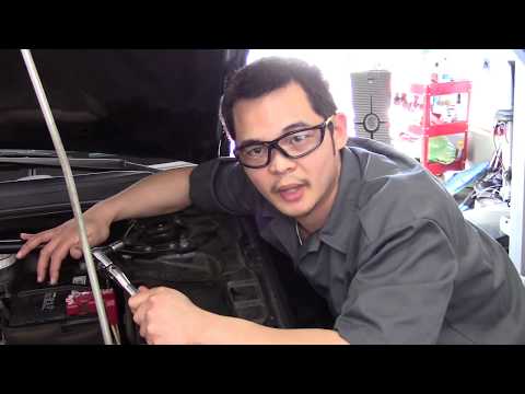 How to Remove and Replace a Battery. 2010 Mitsubishi Galant.
