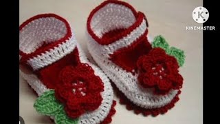 Handmade Crochet Baby Shoes/Crochet Baby Pattern/ #knittingpattern/ #crochetcardigan#pelele