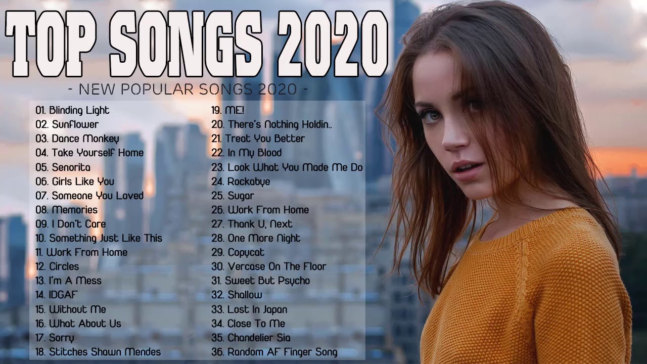 Top Hits 2020 Top 40 Popular Songs Playlist 2020 Best English Music Collection 2020 YouTube