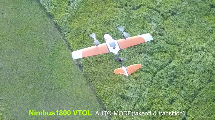Nimbus1800 VTOL takeoff & transition