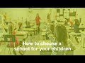 How to choose a school for your children in switzerland