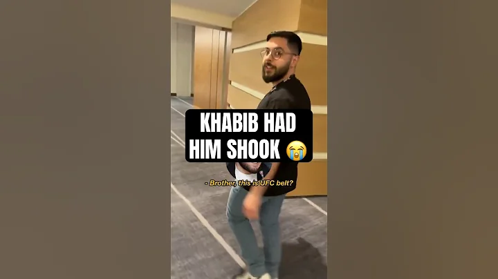 Khabib SCARES A UFC 311 Employee With Prank 😂