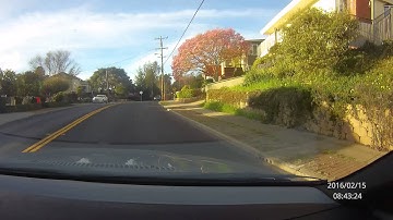 Ausdom HD Dash Cam A261 with GPS, 2 inch view screen