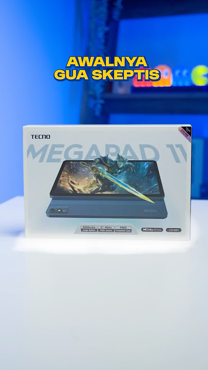 Rekomendasi Tablet Budget Pelajar! Tecno Megapad 11