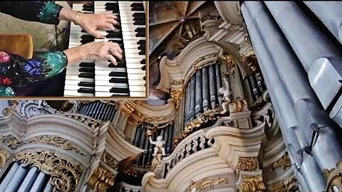 Denis Bédard | Suite Liturgique: IV SORTIE | Diane Bish at St. Marien Church in Rostock, Germany