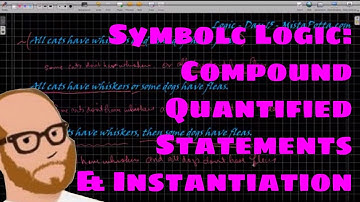 Logic - Part 14 - Negating Quantified Statements, Compound QS, and Instantiation
